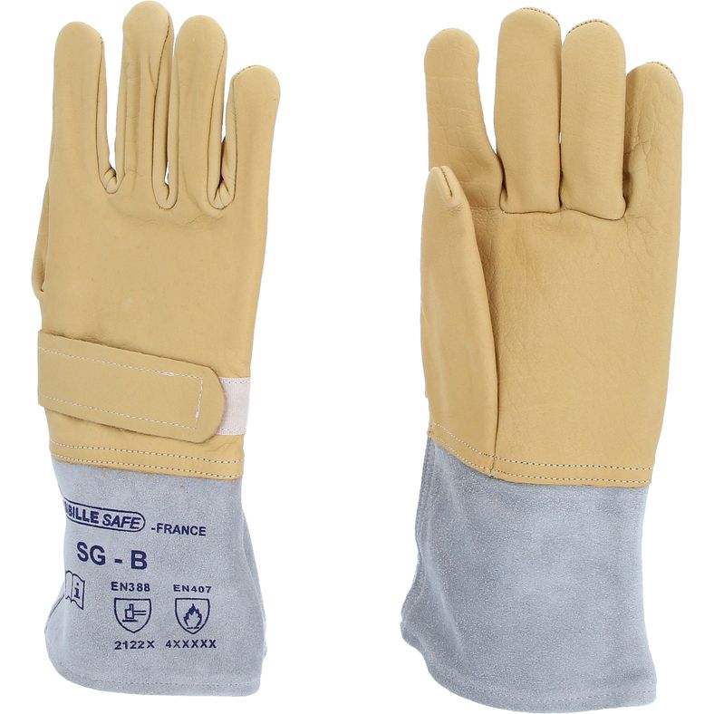 KS TOOLS Elektriker-skyddshandske Storlek: 8-9