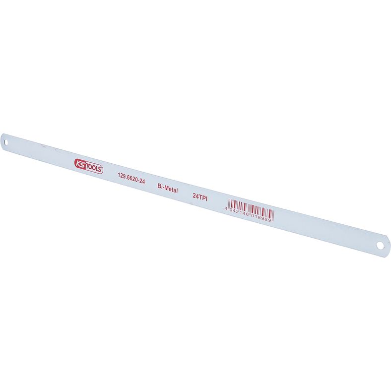 KS TOOLS HSS-Bi-Co 8 högpresterande metallsågblad, tandavstånd 1,0mm KS129.6620-24