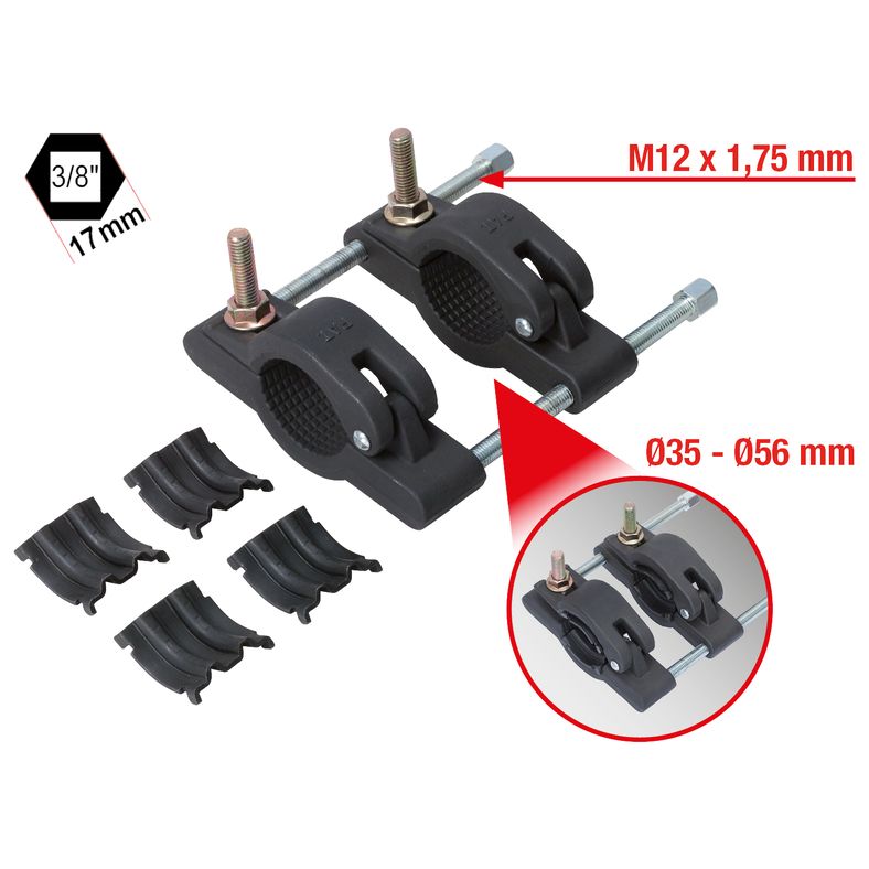 KS TOOLS 3/8” avgasrör-skiljeverktyg