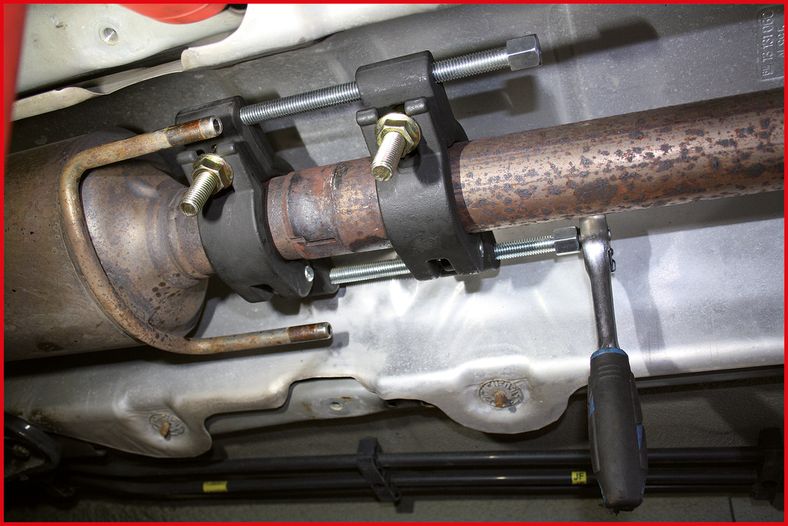 KS TOOLS 3/8” avgasrör-skiljeverktyg