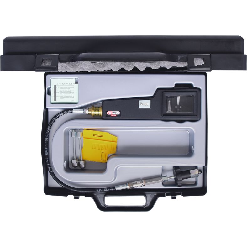 KS TOOLS Kompressions-trycktestare för bensinmotorer med diagramskrivare,