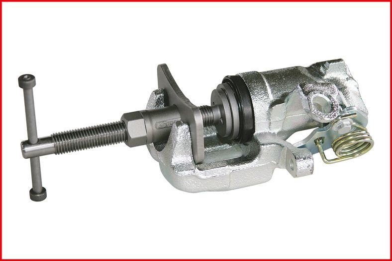 KS TOOLS högervridande spindel, 155mm, Bromskolvsverktyg