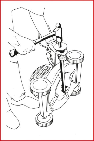 KS TOOLS 1/2" slagnyckel, 560 + 100 mm