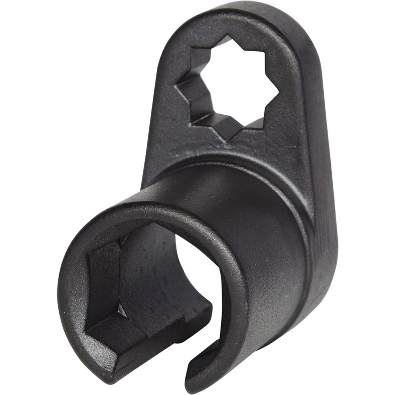 KS TOOLS 1/2'' Lambdasondhylsa, slitsad, 6-kant, 22 mm