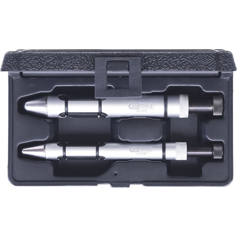 KS TOOLS Kopplingscentreringsstans-sats Ø 15,0 - 26,6 mm, 2-delars