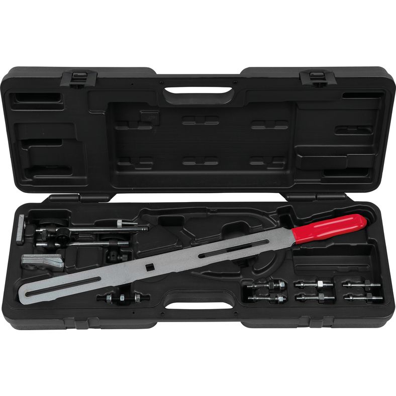 KS TOOLS Tvåmassefrihjul testverktyg utan gradskiva eller mätklocka, 15-d