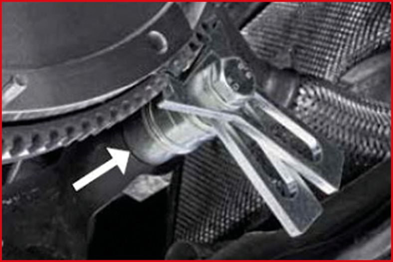 KS TOOLS Svänghjul-blockeringsverktyg-sats variabel, 6-delars