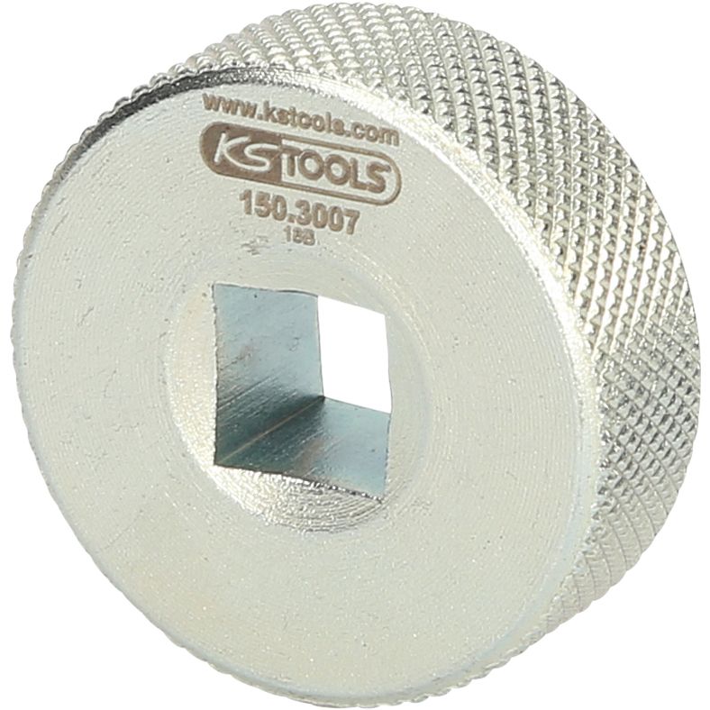 KS TOOLS Fästmutter för tappar, räfflad, VAG