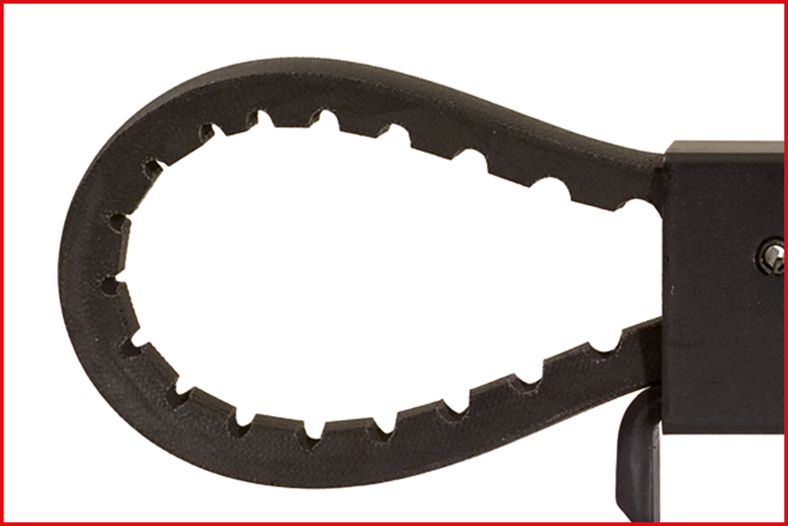 KS TOOLS Mothållare för kilremskivor, 375mm