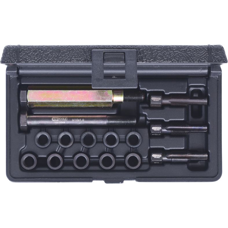 KS TOOLS THREADfix reparationssats M10x1 glödstift, 15-delars