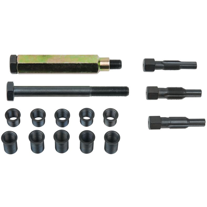 KS TOOLS THREADfix reparationssats M10x1 glödstift, 15-delars