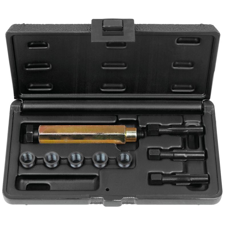KS TOOLS THREADfix reparationssats M10x1,25 f.glödstift, 9-delars
