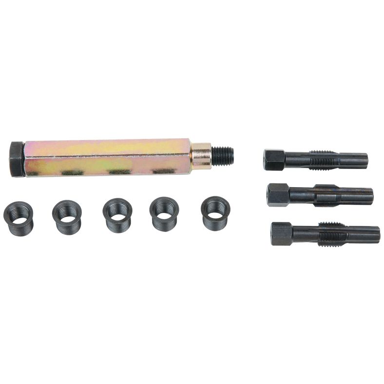 KS TOOLS THREADfix reparationssats M10x1,25 f.glödstift, 9-delars