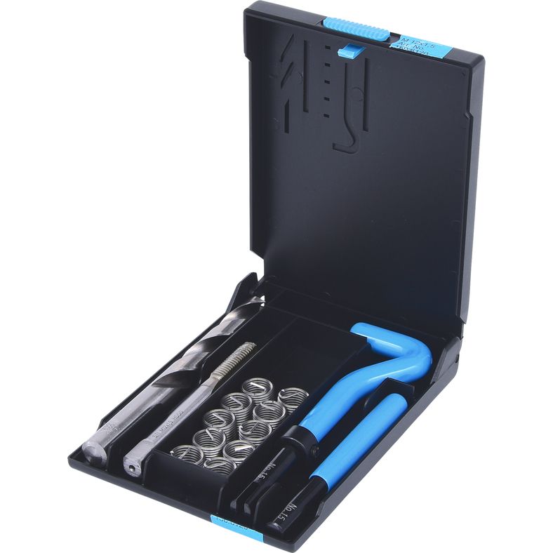 KS TOOLS Nirostål gäng-reparation-sats M12x1,5x16,5mm, 14-delars