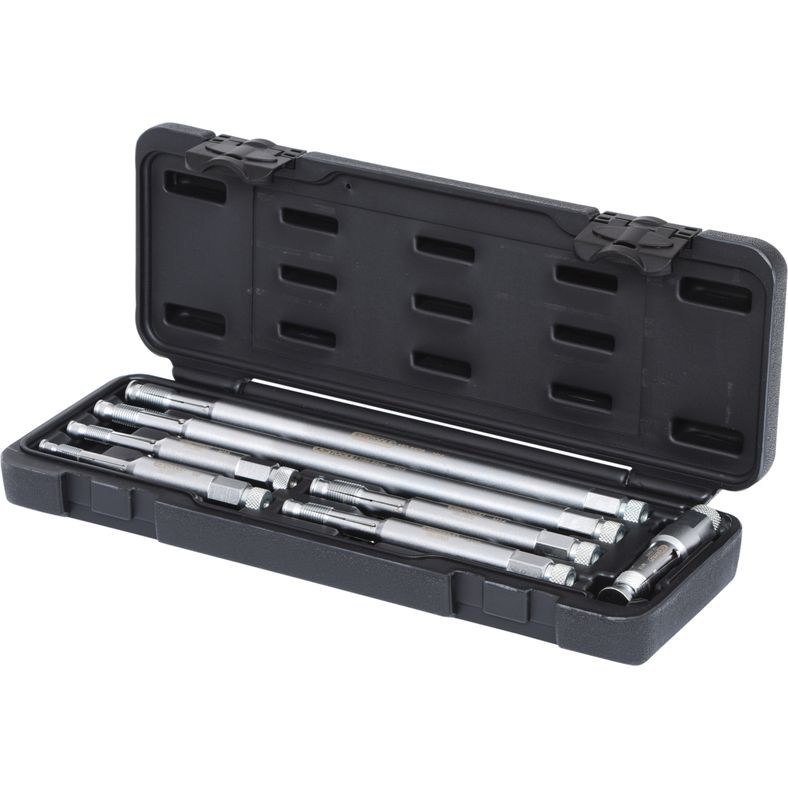KS TOOLS Glödstift och tändstift-gängtappsverktyg-sats, 7-delars