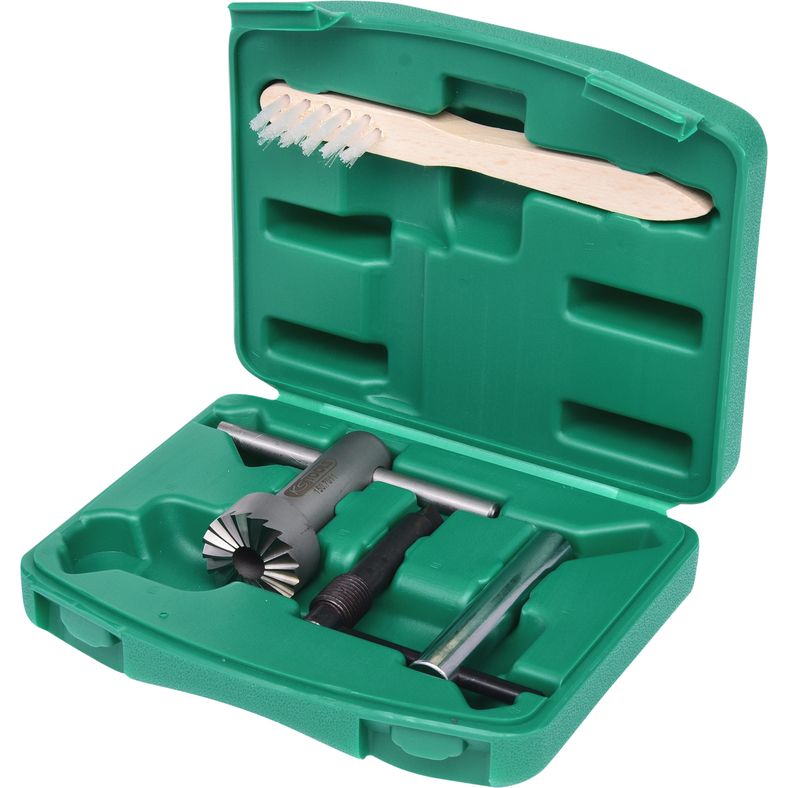 KS TOOLS Planfräsningstillbehör för vevaxelsytpassning, 4-delars