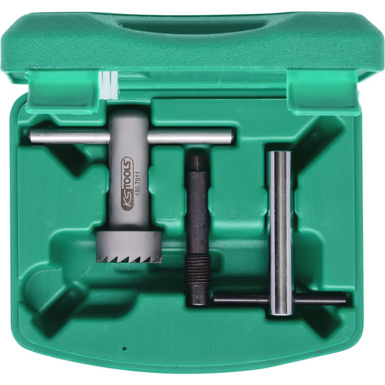 KS TOOLS Planfräsningstillbehör för vevaxelsytpassning, 4-delars