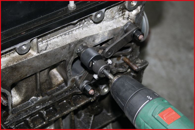 KS TOOLS Cylinderhuvud-borrtolkar-sats, 28-delars