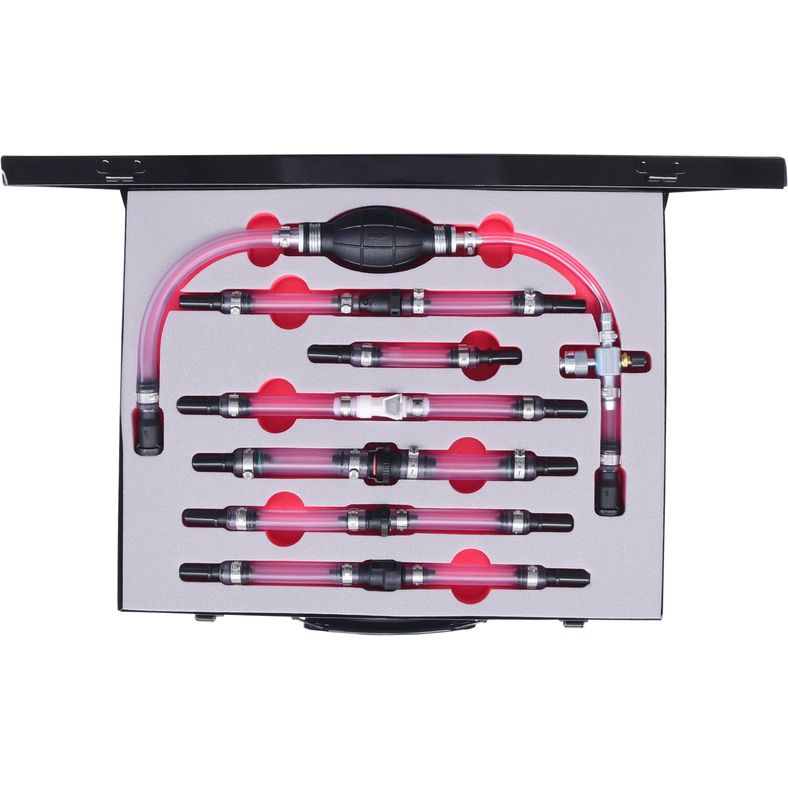 KS TOOLS Dieselavluftnings-/förpåfyllnings-sats, 7-delars