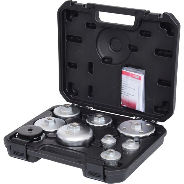 KS TOOLS Oljefilterverktygssats 3/8" 9-DELAR