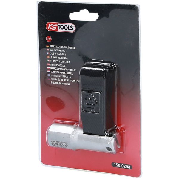 KS TOOLS 1/2'' vävbandnyckel, 160mm