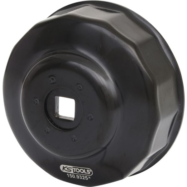 KS TOOLS 3/8" oljefilter-nyckel, 76-14 MM