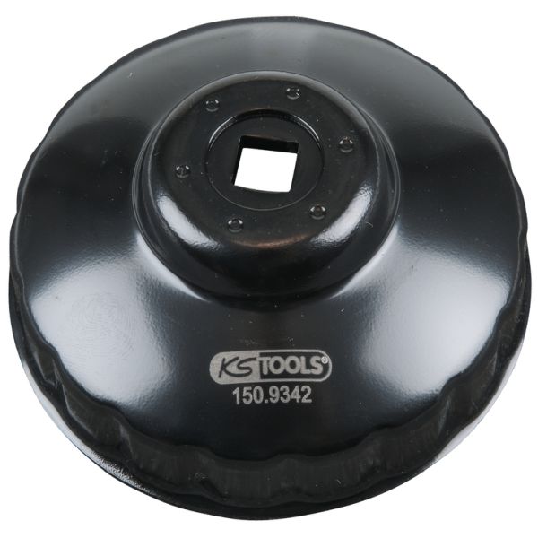 KS TOOLS 3/8" oljefilter-nyckel, 86-18 MM