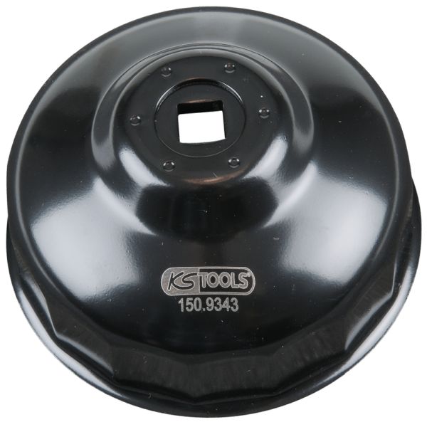 KS TOOLS 3/8" oljefilter-nyckel, 86-16 MM