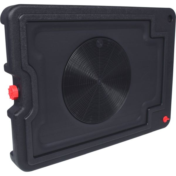 KS TOOLS Rörlig oljeuppsamlingstråg 30 l, extra platt med rullar