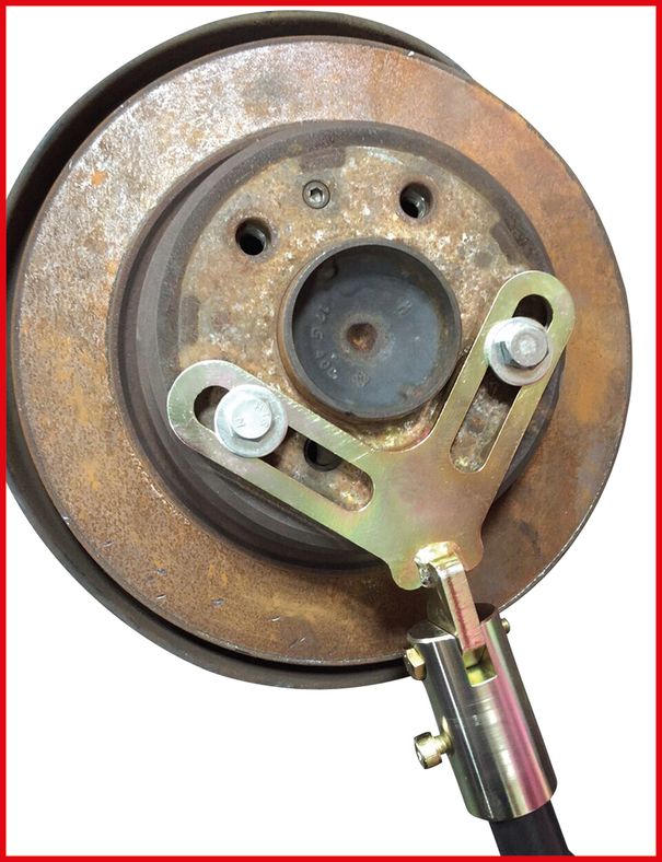 KS TOOLS Axelskänkel-stödben