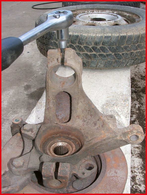 KS TOOLS 1/2" flänssats, 2-delars, 5-5,5mm