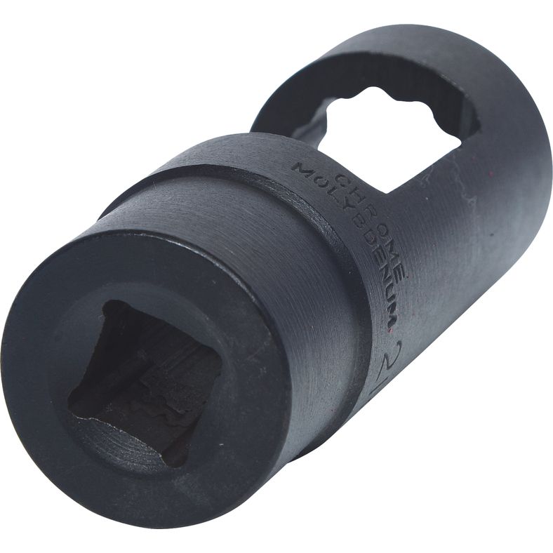 KS TOOLS Stötdämpare-yttersexkants-mothåll-jackmutter, 21 mm