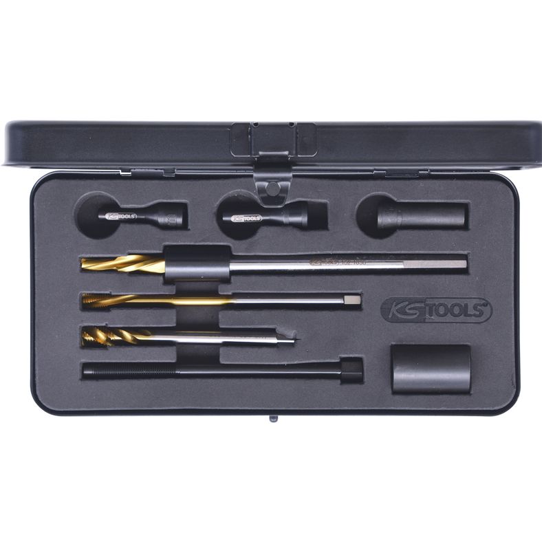 KS TOOLS Universell glödstift-utborrnings-sats M10 x 1,25