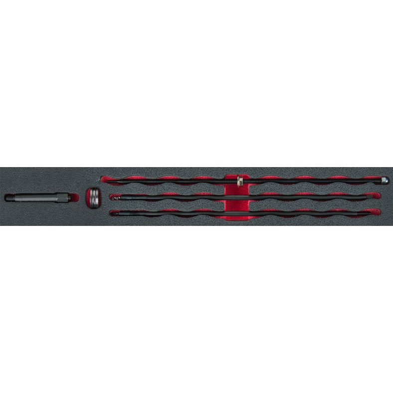 KS TOOLS Universal glödstiftsspets-utborrningssats M8 x 1,0