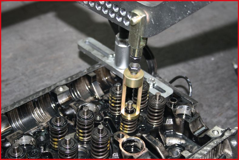 KS TOOLS Ventil-monteringsbrygg-sats, 15-delars