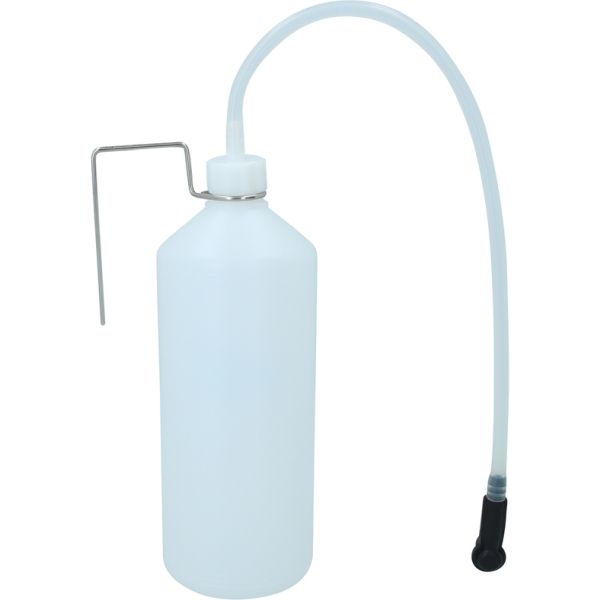 KS TOOLS Bromsvätska-uppfångningsflaska, 1 liter