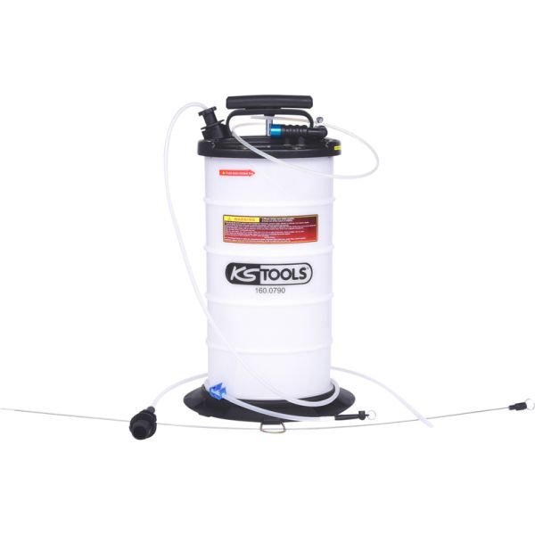 KS TOOLS Vakuum-utsugspump 9,5 liter inklusive 4 sonder