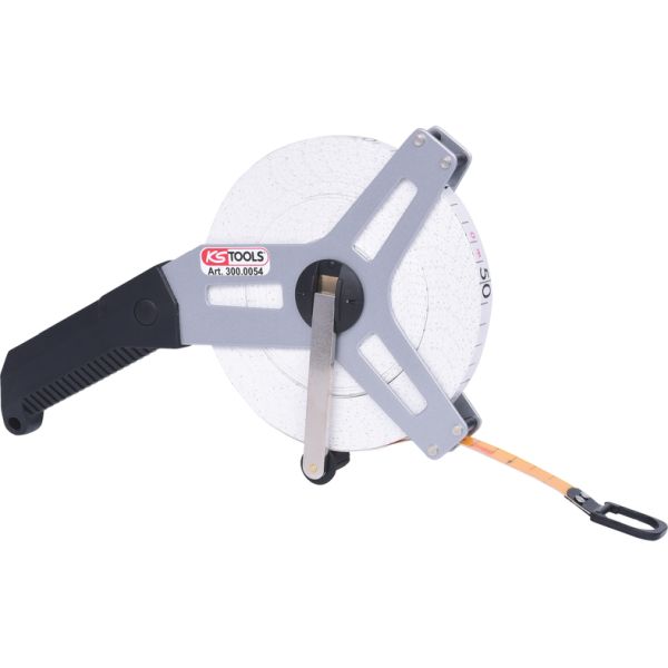 KS TOOLS okapslat måttband med plastband, 20m