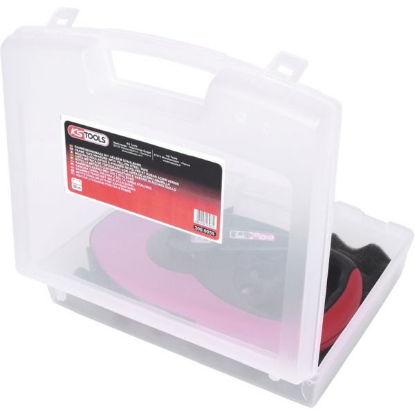 KS TOOLS okapslat måttband, med gult stålband, 30m