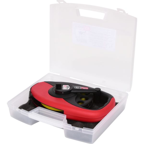 KS TOOLS okapslat måttband, med gult stålband, 50m