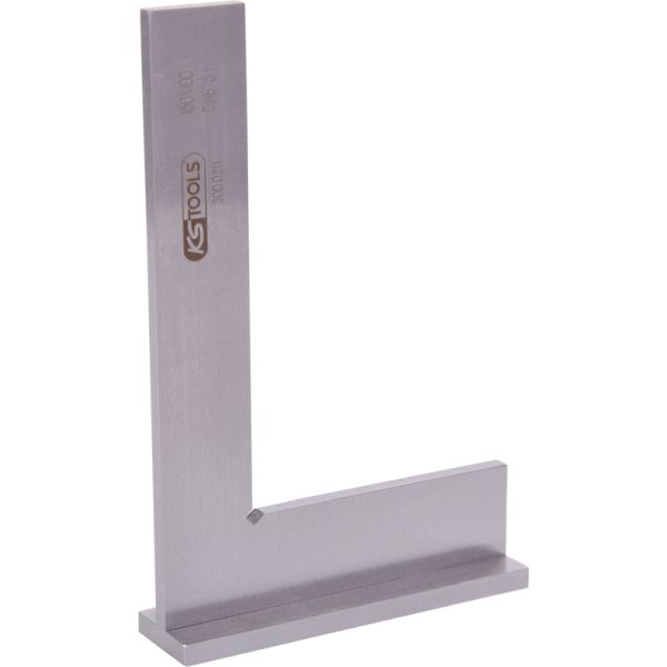KS TOOLS Vinkelhake kvadrat enligt DIN 875/1, 150mm