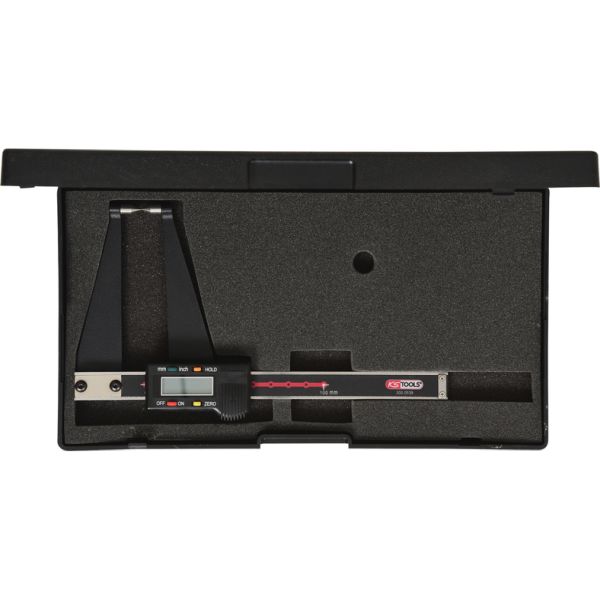KS TOOLS Digital-bromsskiva-kontrollmått lastbilar, 0-100 mm