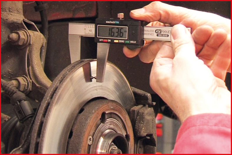 KS TOOLS digital-bromsskivor skjutmått 0-60mm - 160mm