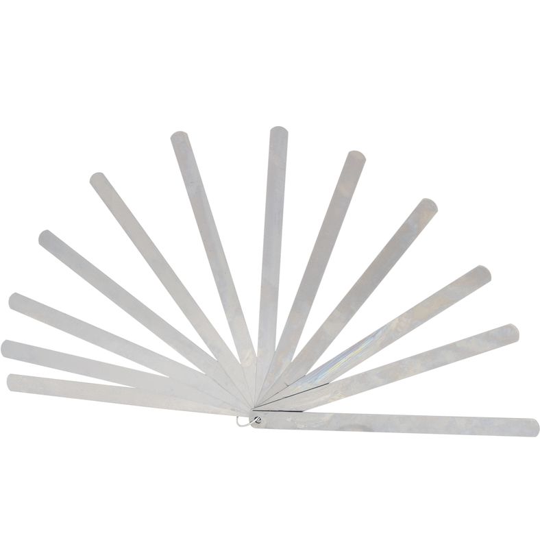 KS TOOLS Kolvspelmått, 13 blad, 0,05-1mm, 200mm lång