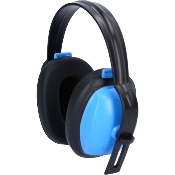 KS TOOLS kapselhörselskydd med huvudbygel - blå
