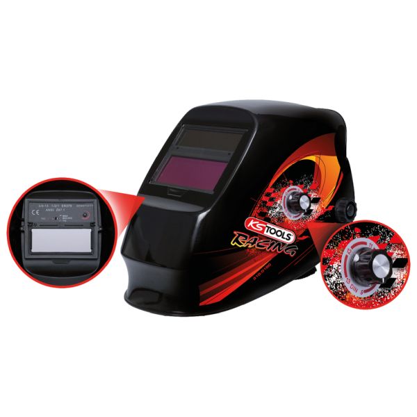 Svetshjälm Automatisk avbländning