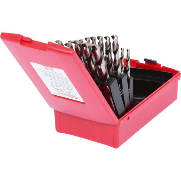 KS TOOLS Spiralborrsats, Snabbarbetsstål, Antal verktyg: 25, KS330.2623