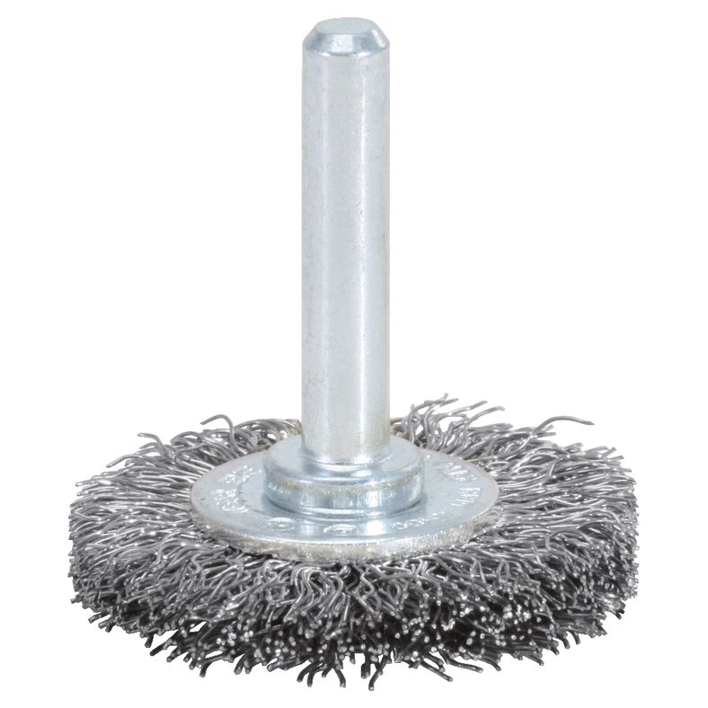 KS TOOLS rostfri ståltrådsborste 0,3mm, Ø 80mm