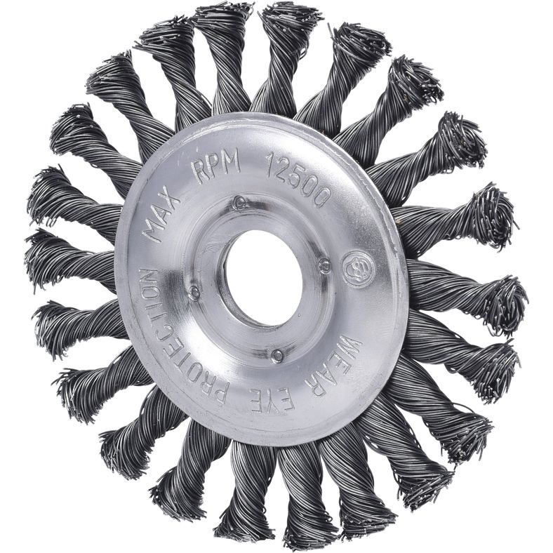 KS TOOLS ståltrådsrundborste 0,5mm, Ø 125mm