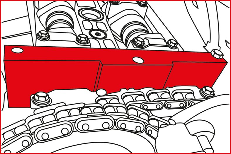 KS TOOLS Jaguar / Rover - Motorinställning-verktyg-sats,9-delars